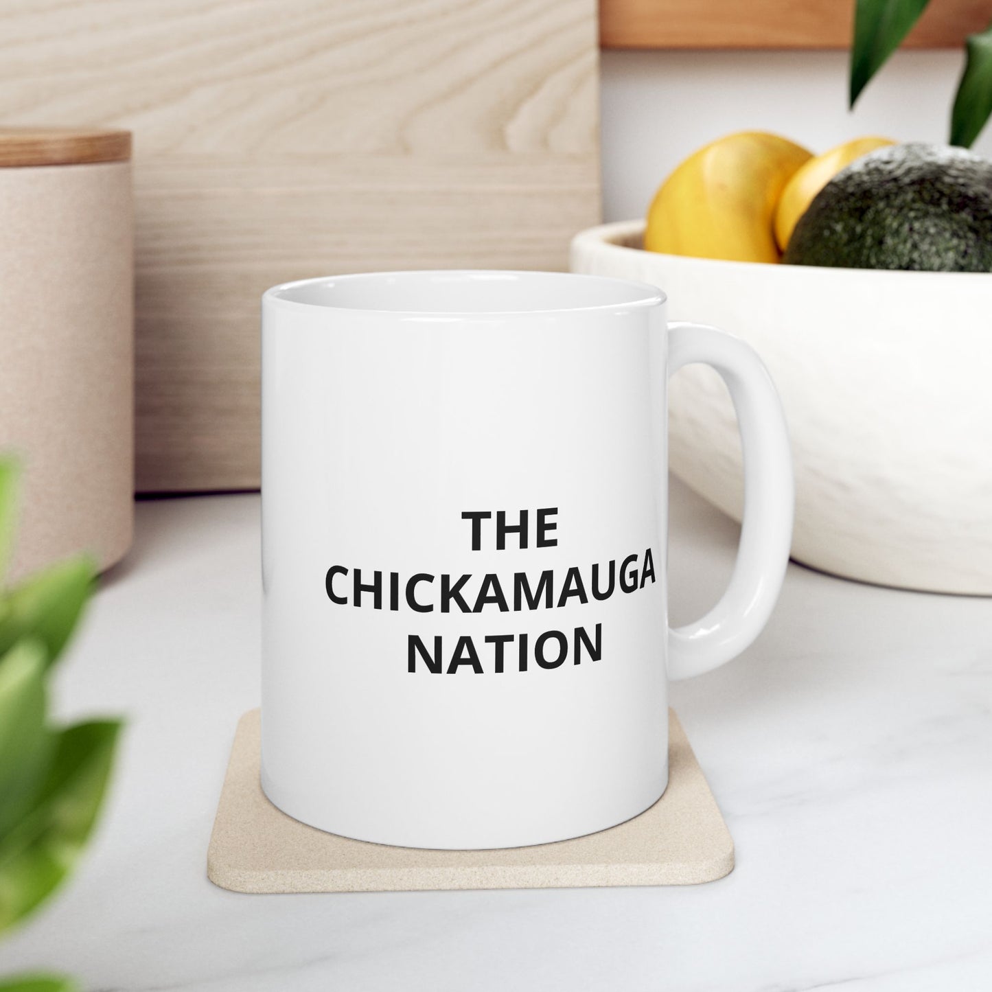 The Chickamauga Nation Ceramic Mug, (11oz)